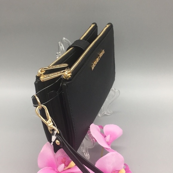 Michael Kors Jet Set Travel Double Zip Wristlet - Picture 3 of 8